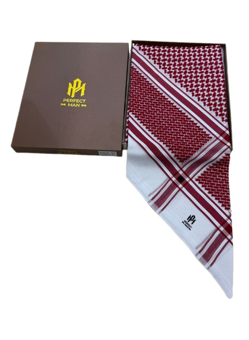 Perfect Man Red Shemagh - Image 1